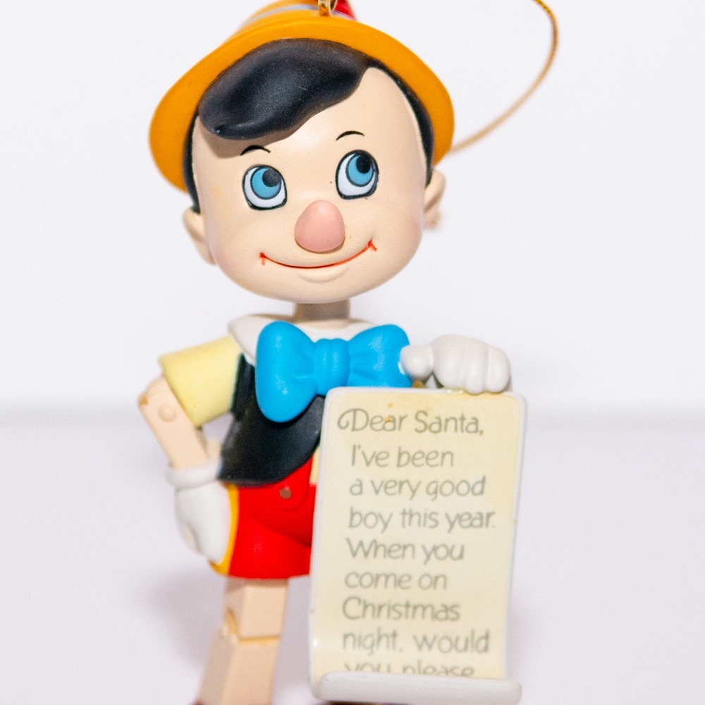 Disney Red and Blue Holiday Ornaments